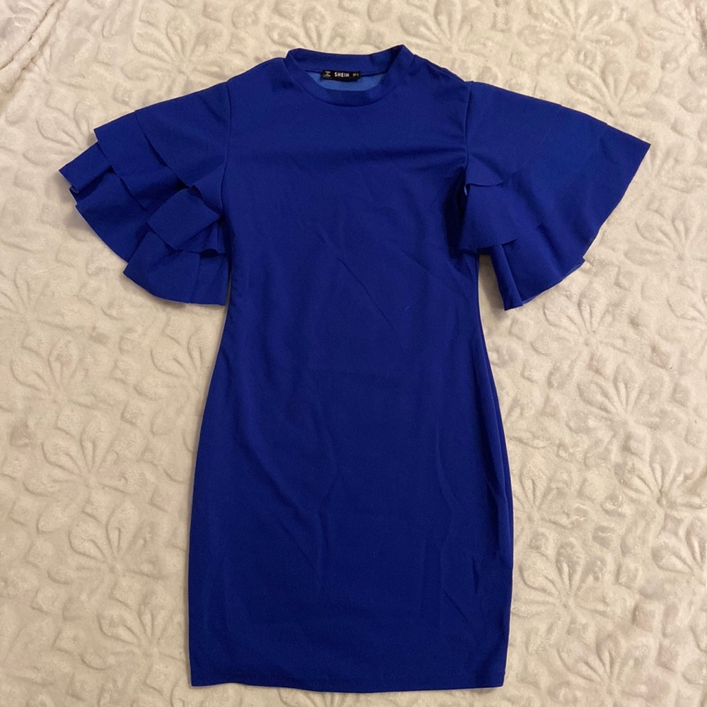 Blue SHIEN Bodycon Dress